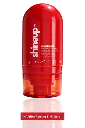 shineup Aura Boost AHA BHA Serum 30 ml | %10 AHA %2 BHA Peeling Etkili Cilt T...