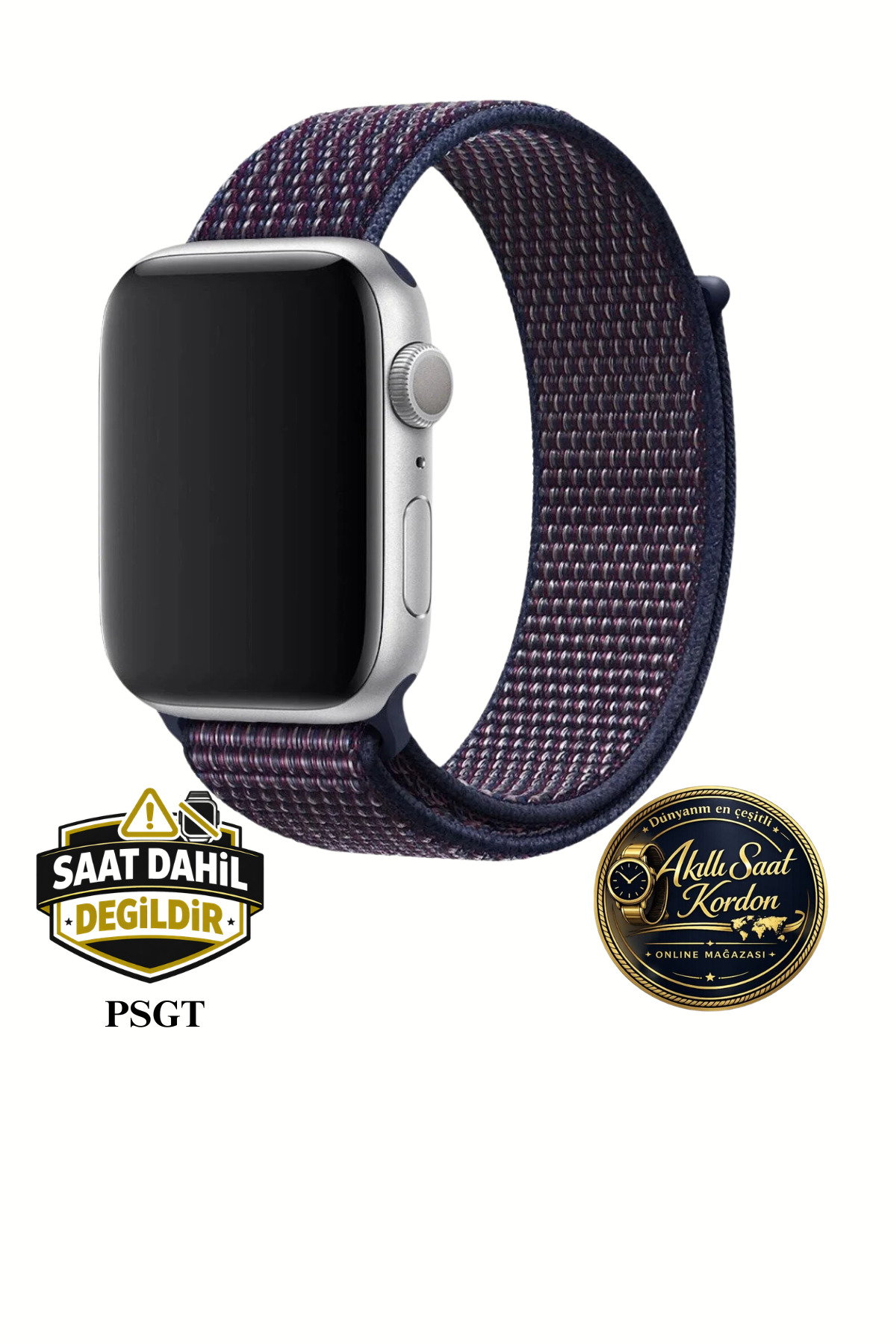 Apple Watch Compatible Series: 1/2/3/4/5/6/7/8/9/se 38-40-41mm And Series10-11 (42MM) Cord Sports Loop Wire Mesh