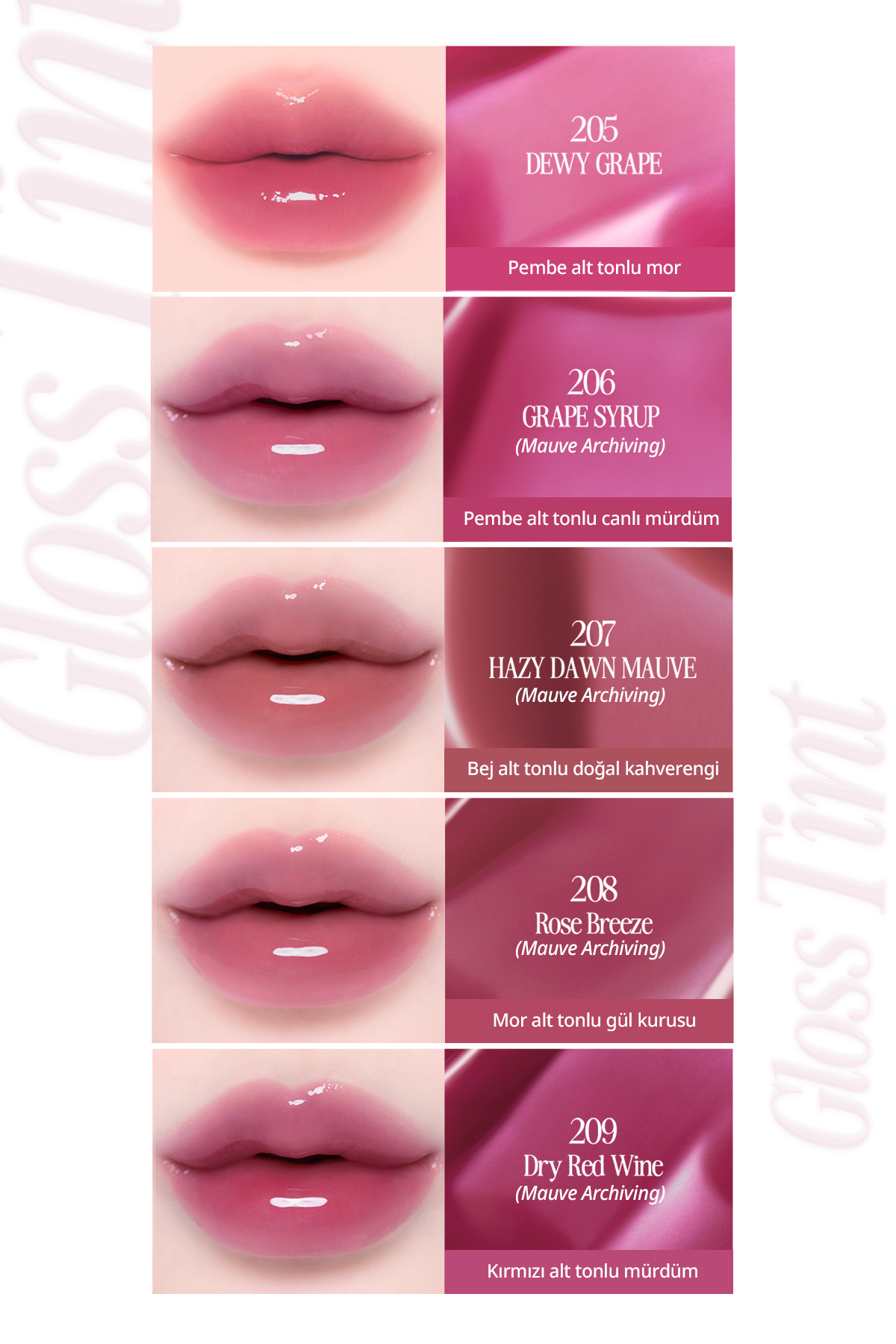 برق لب حجیم کننده، براق و رنگی Volumate Gloss شماره 204، رنگ رژگونه Blushed Candy — صورتی 111690 — تصویر 6 از 9
