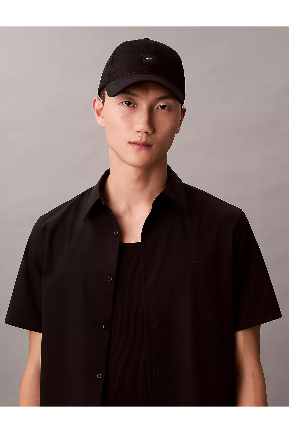 Calvin Klein  MONOLOGO WOVEN PATCH BB CAP Erkek Siyah Şapka - Görsel 2