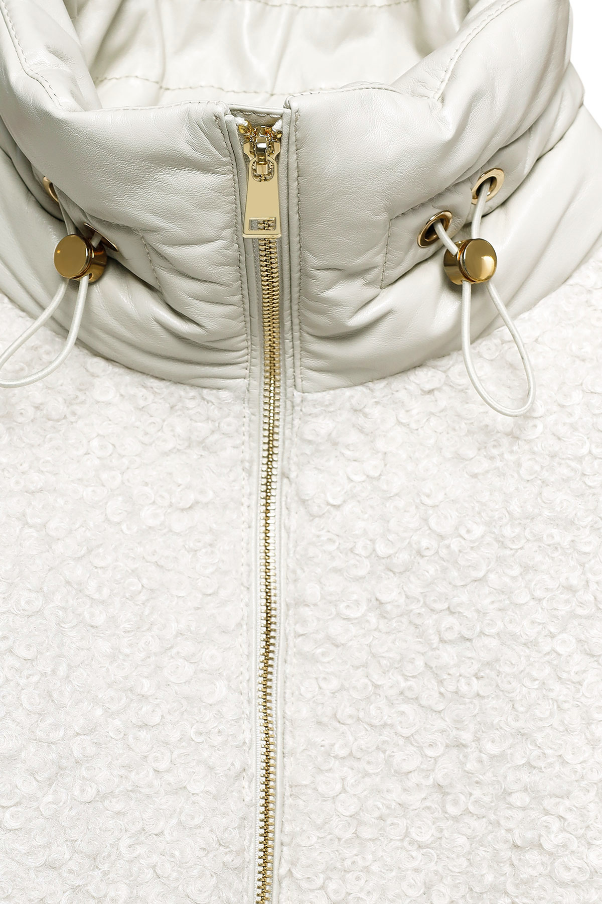 Derimod  Boston Kadın Bej Teddy Deri Kaban 24WGP5271FF - Görsel 7