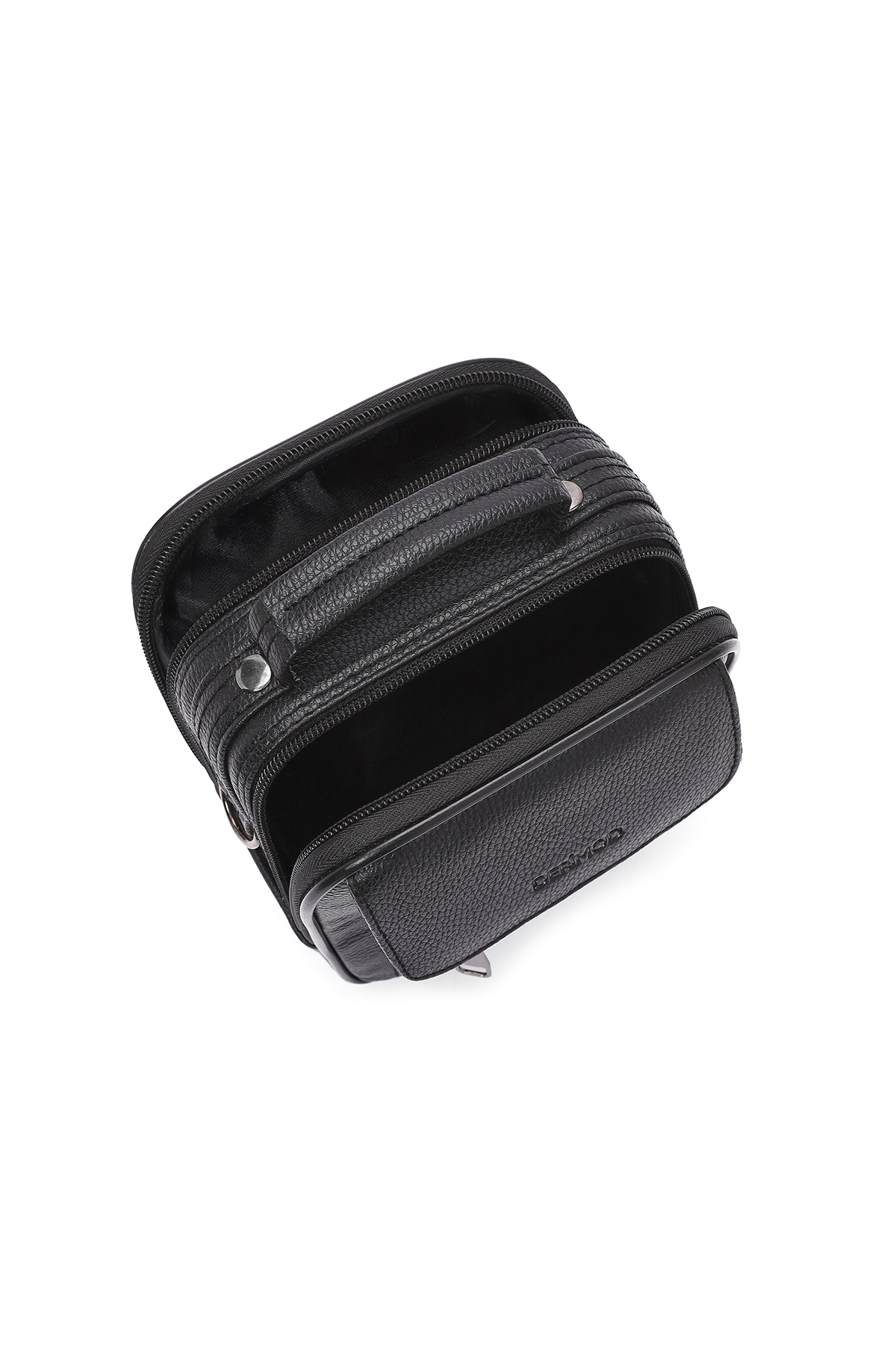 Derimod  Erkek Siyah Postacı Çanta 19SBD3302FT - Görsel 7