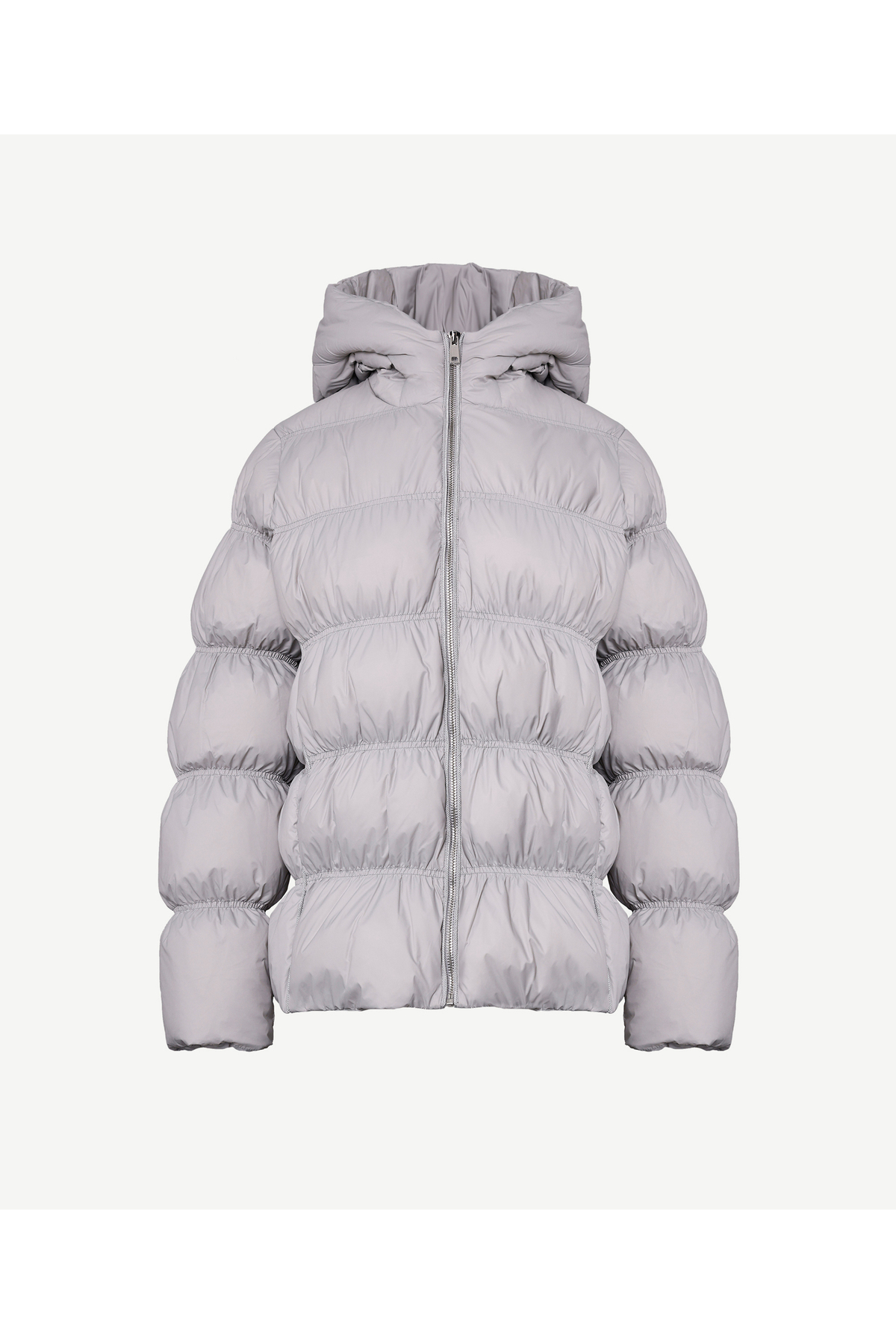 Yargıcı  Şerit Detaylı Mont - Görsel 2