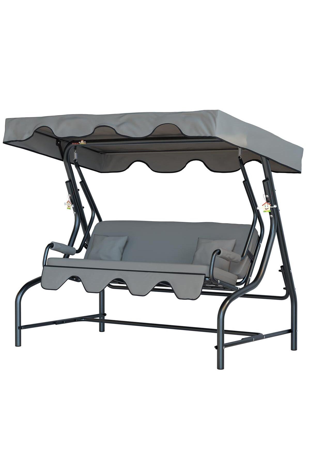 Yekta Garden Swing 3 Person Shade Swing 200 Cm Gumbet
