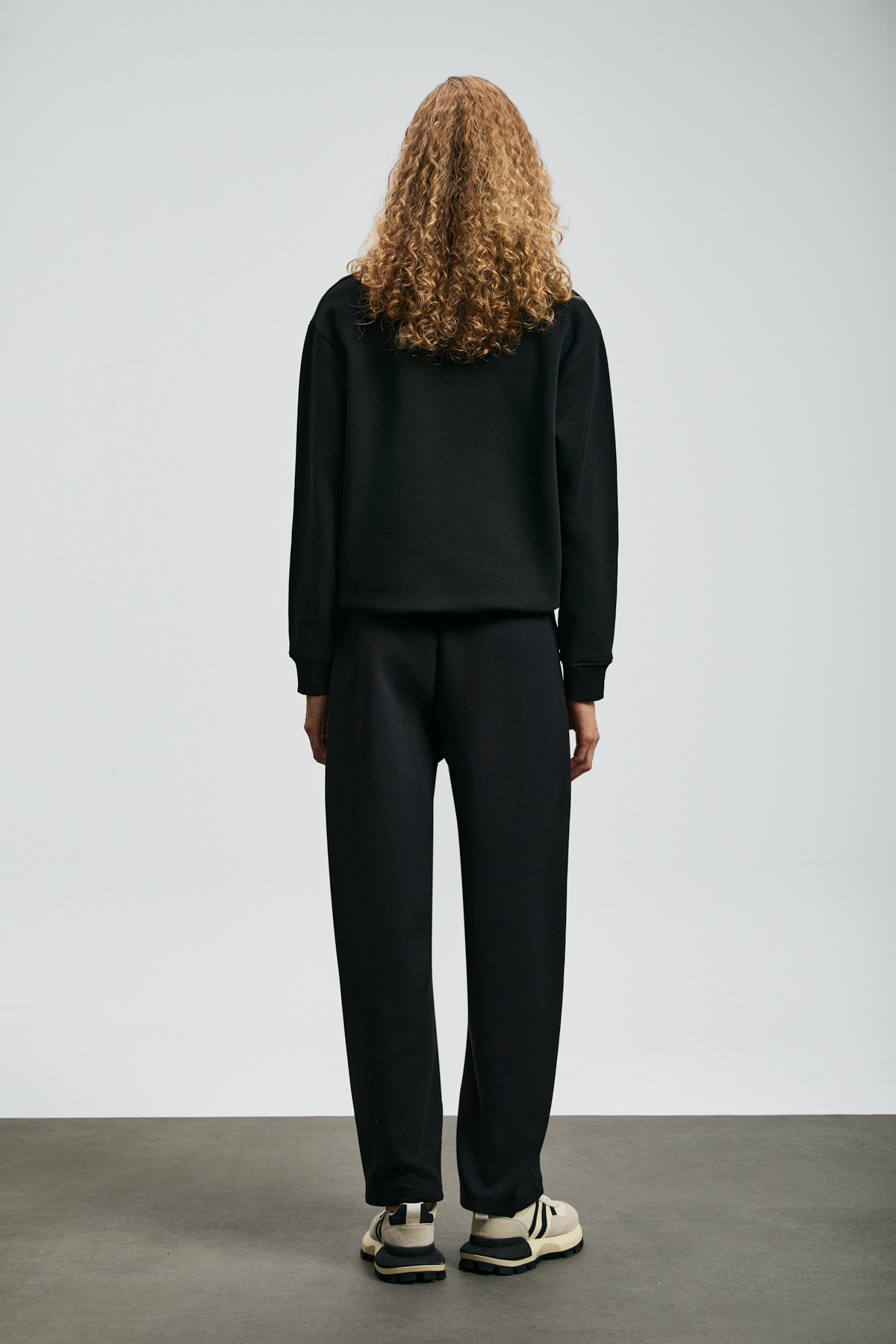 Lufian  Dıamond Kadın Örme Sweatshırt Siyah - Görsel 6