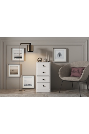 nettrends.net the new trend of shopping Modern 4 Çekmeceli Keson - Beyaz Ofis...