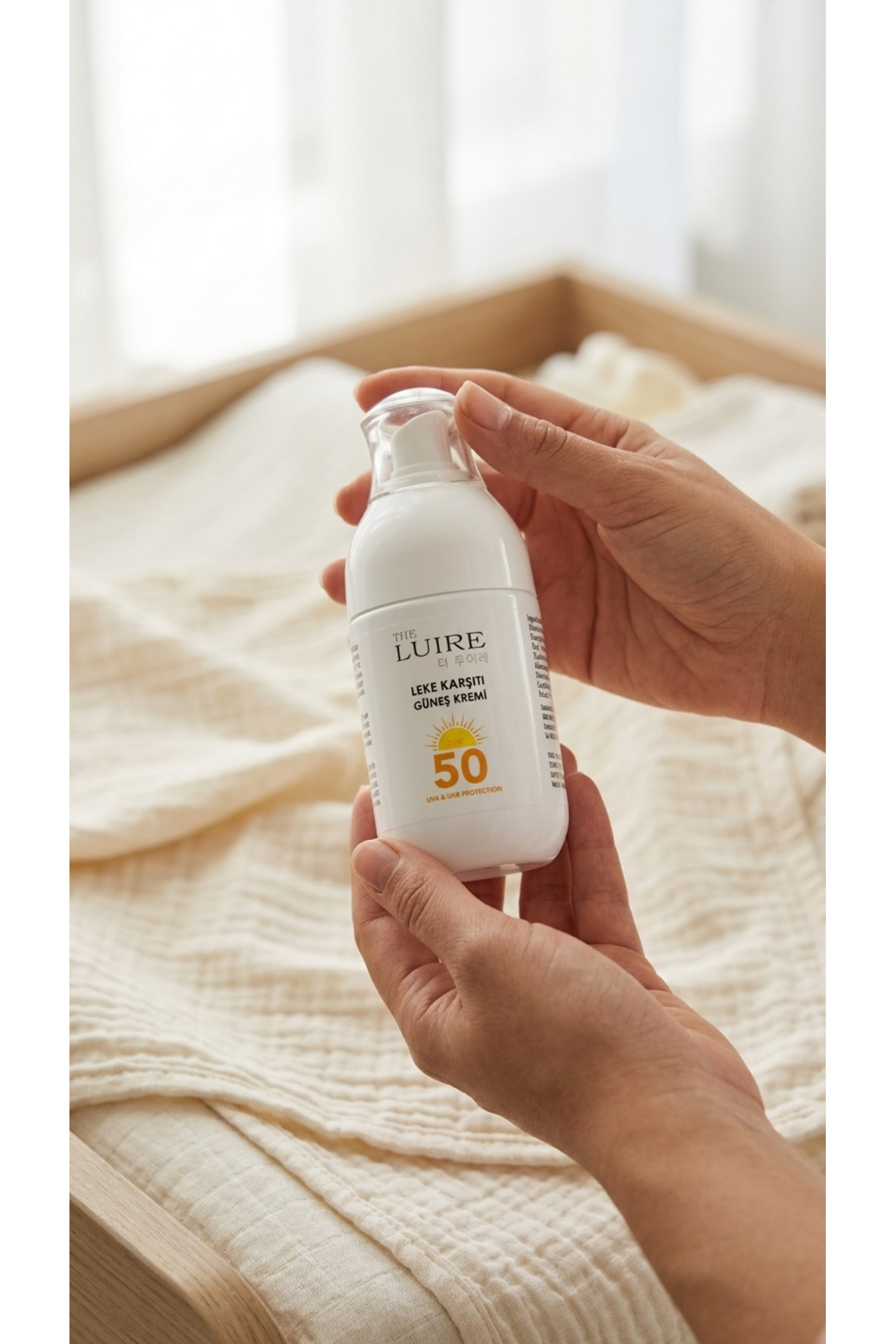 Leke Karşıtı Güneş Kremi SPF 50+ High Protection UVA/UVB Yüksek Korumalı 100 ML — 26LU004 — تصویر 2 از 4