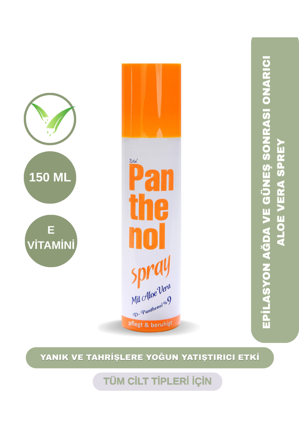 extal Panthenol Spray Mit Aloe Vera Panthenol %9 150 ml — 8681734008634