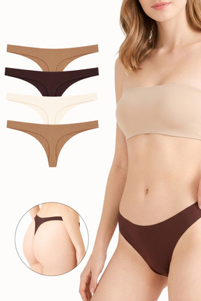 LİBELLA İÇ GİYİM Dikişsiz İz Yapmayan Lazer Kesim Perfect Fit Görünmez Tanga ...