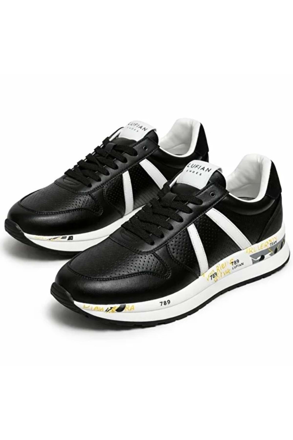 Lufian  111230305 Rex Sneaker Erkek Ayakkabı SİYAH