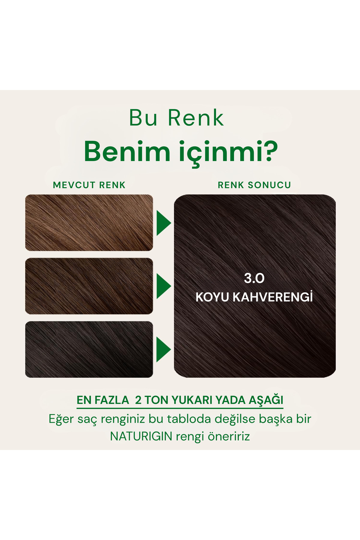 Doğal Saç Boyası Koyu Kahve 3.0 — سفید 5710216001139 — تصویر 6 از 6