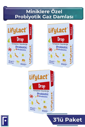 LifyLact Damla 10 ml , Probiyotik, Prebiyotik, 3'lü Süper Avantaj