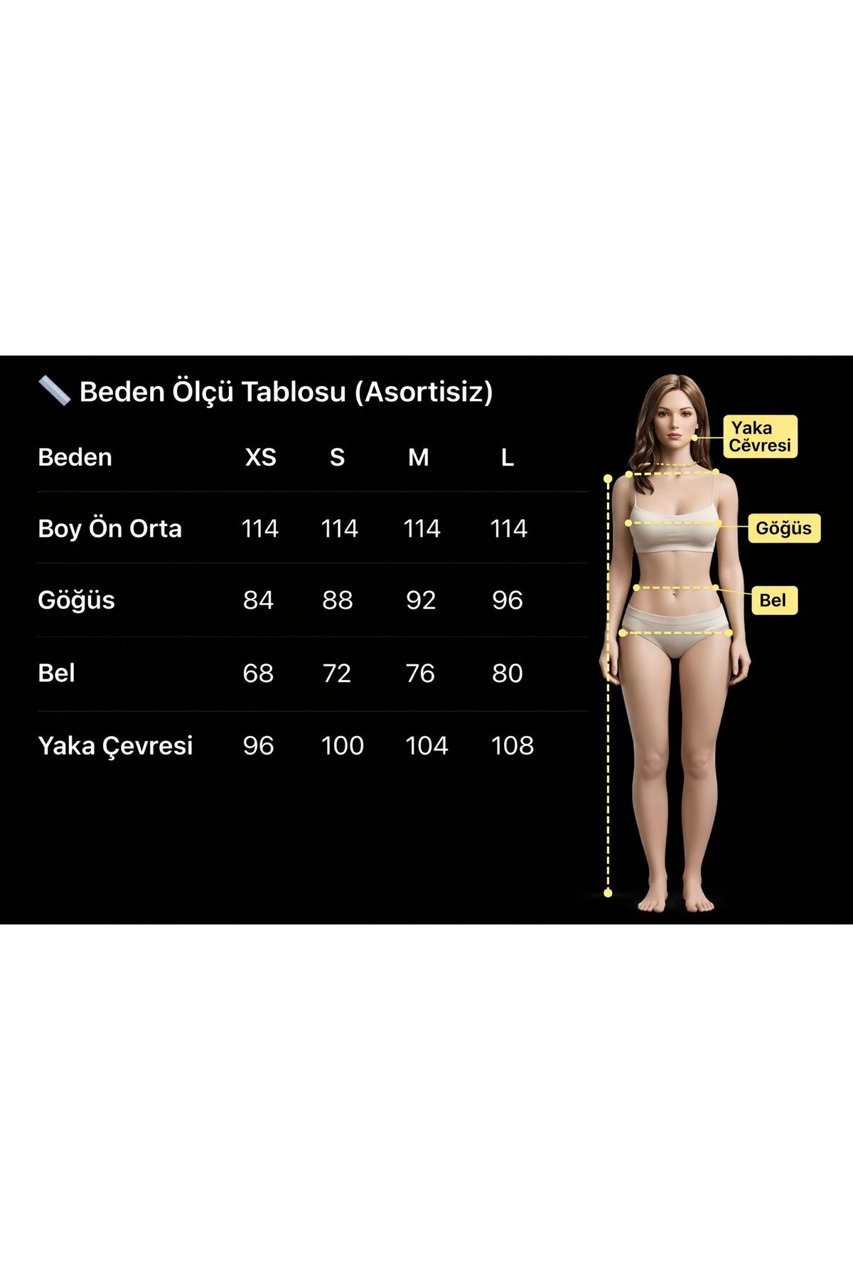 TANISA  TNS-4412 Creil Elbise – Sade ve Şık Tasarım-Double Kumaştan Üretilmiştir - Görsel 3