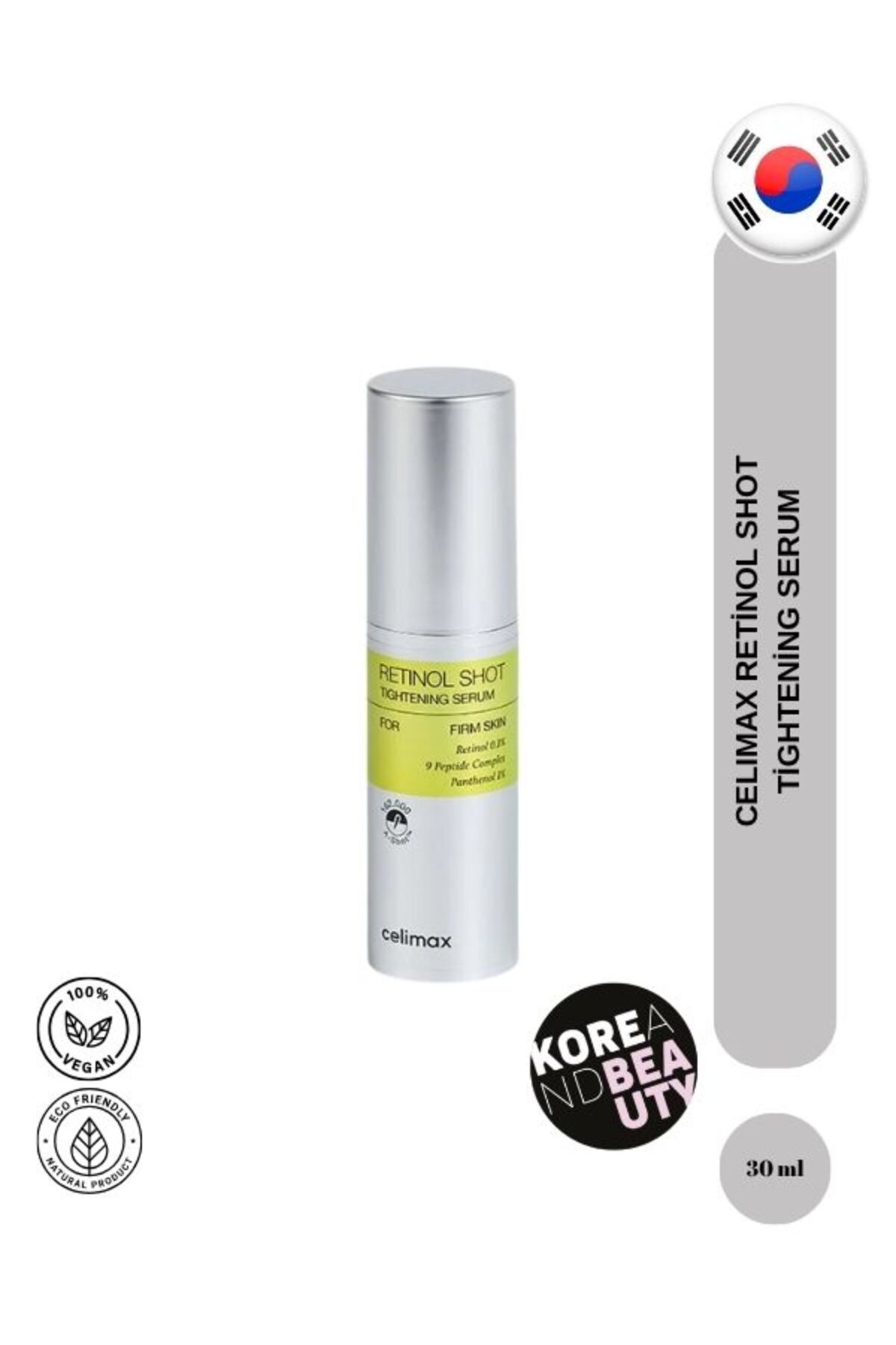Celimax Retinol Shot Tightening Serum 30ML(Sıkılaştırıcı Serum