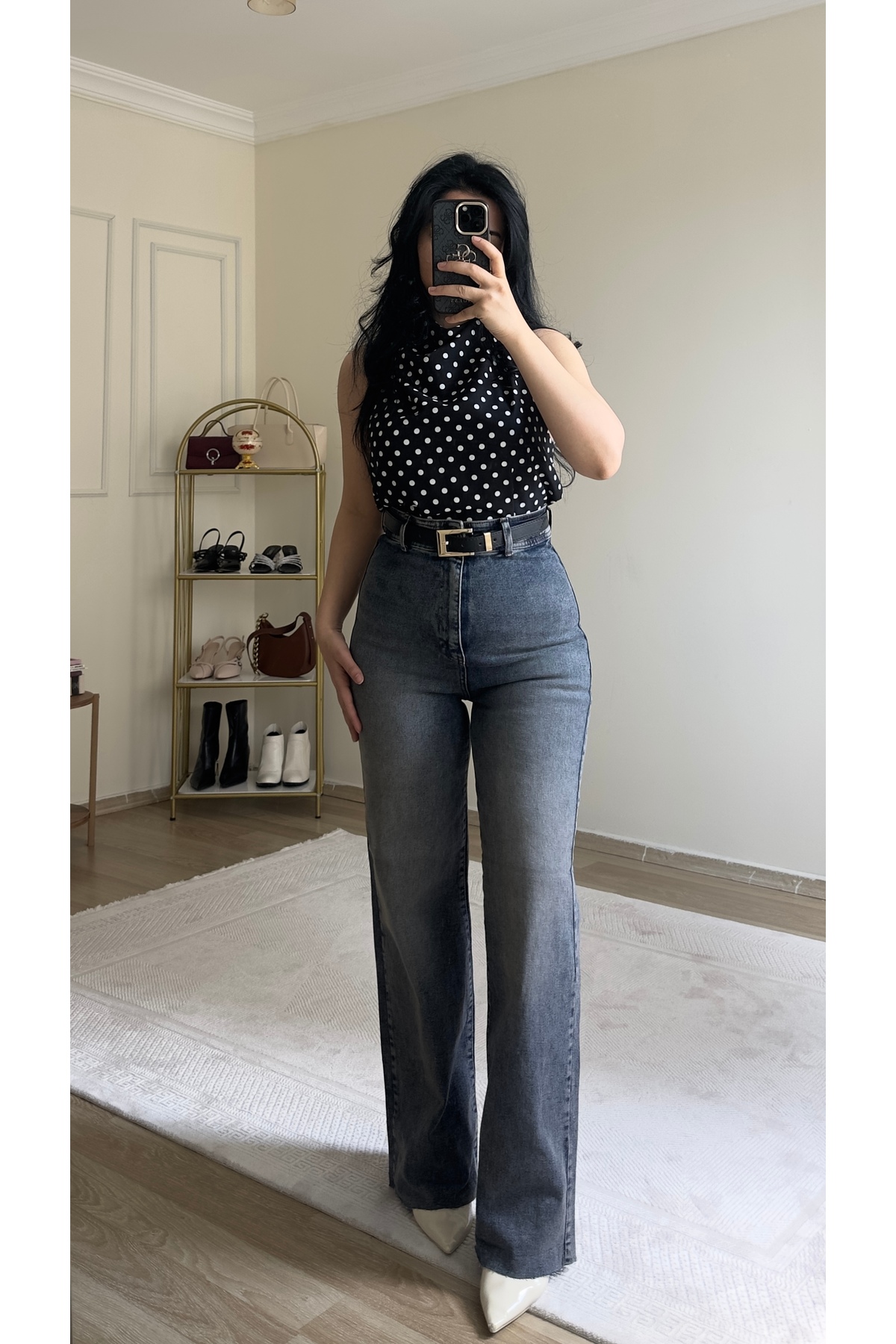 YELZEY BUTİK  Premıum Likralı Yüksek Bel Jean