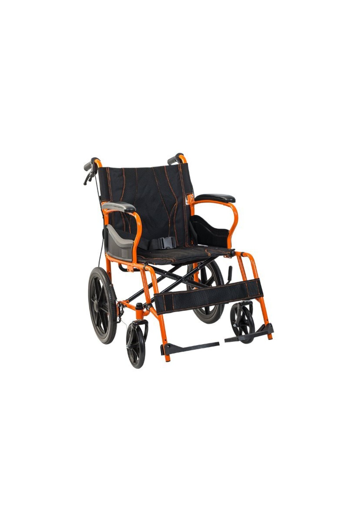 G105 Transfer Hasta Yaşlı Engelli Refekatçi Tekerlekli Sandalyesi