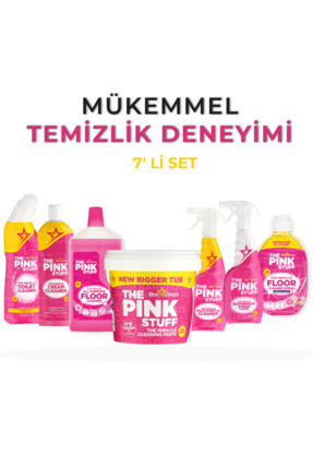 ThePinkStuff BAHAR Temizlik Paketi Evbakım Seti-Çok Amaçlı-Mutfak-Banyo-Ocak-...