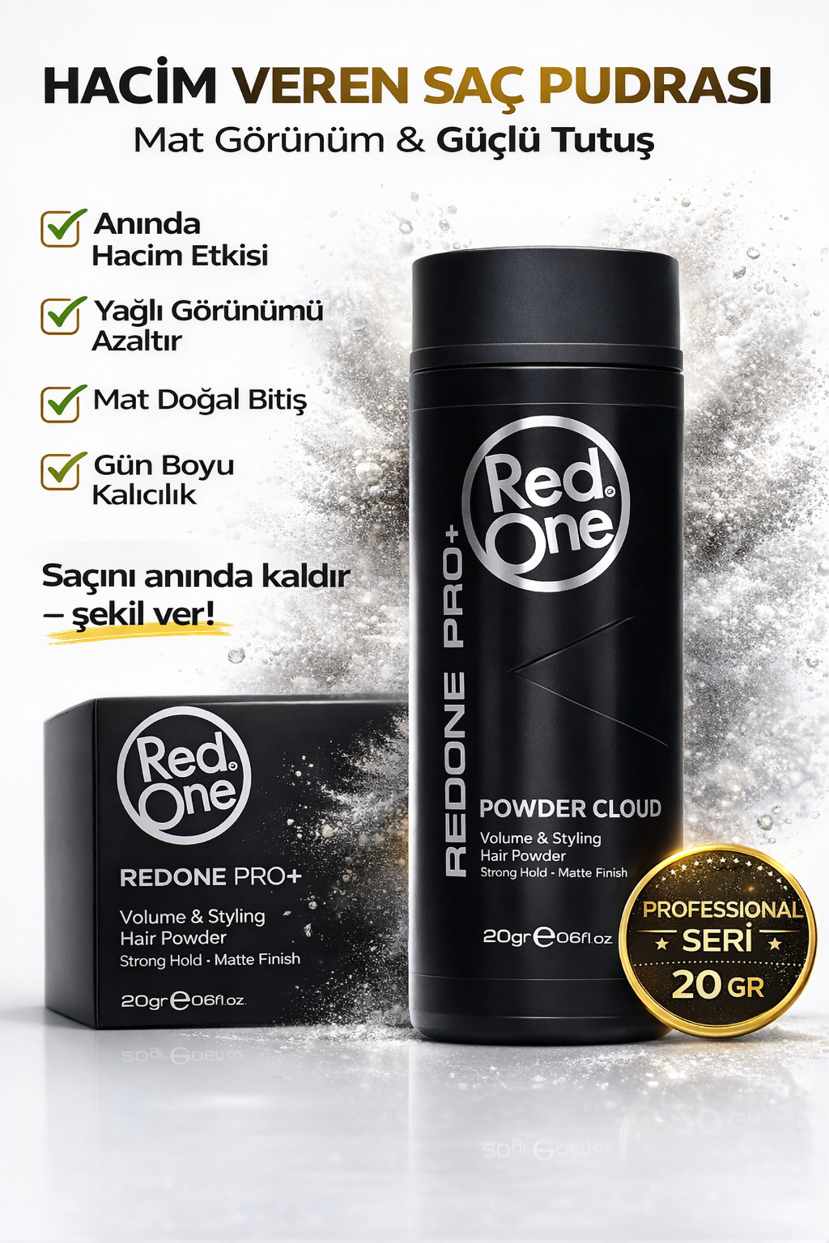 Red One Redone Toz Pudra Wax Güçlü Saç Şekillendirici 20 gr - Fiyatı, Yorumları