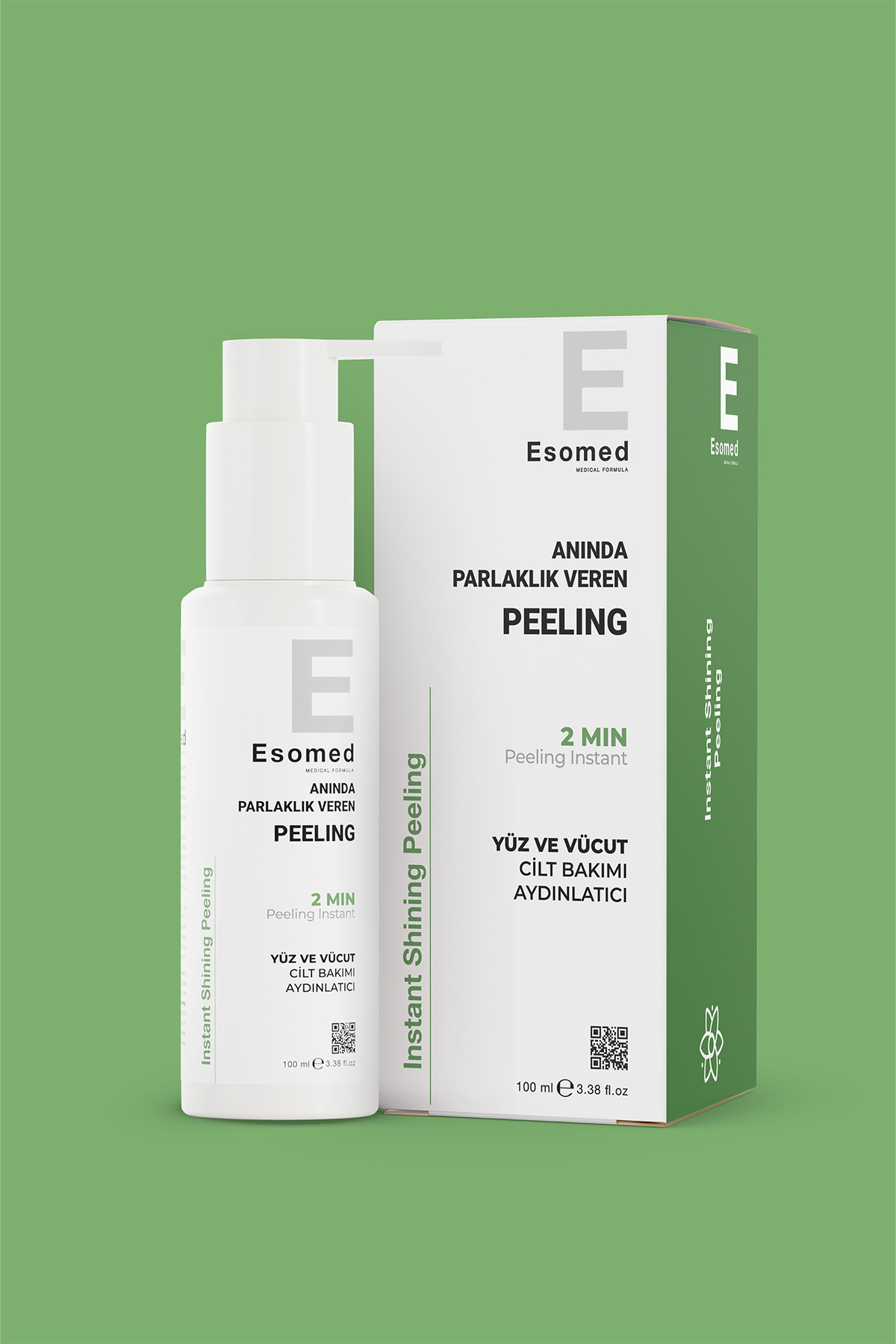 Instant Shining Peeling 100 ml – Anında Parlaklık, Yumuşaklık ve Cilt Yenileyici Bakım — ESOPEEL — تصویر 5 از 7