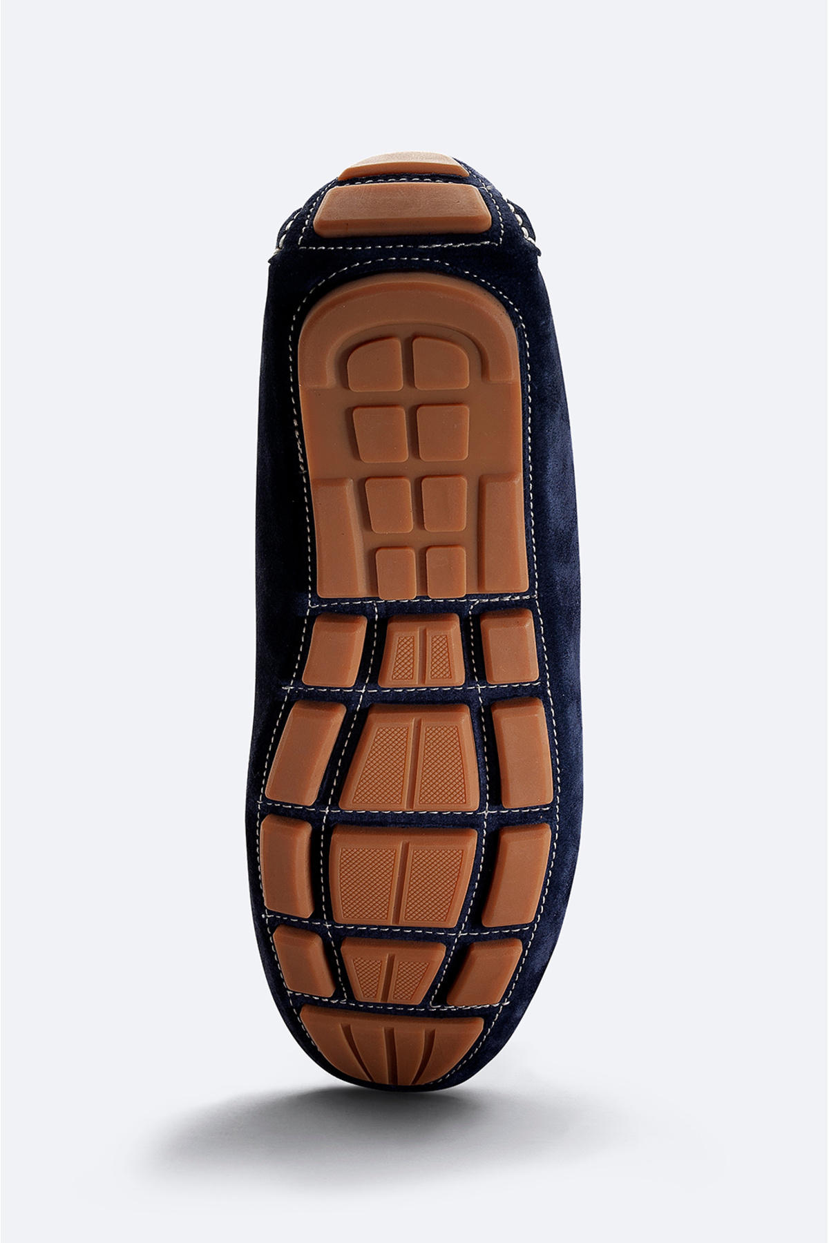 Avva  Erkek Lacivert %100 Süet Hafif Loafer Ayakkabı B008001 - Görsel 5