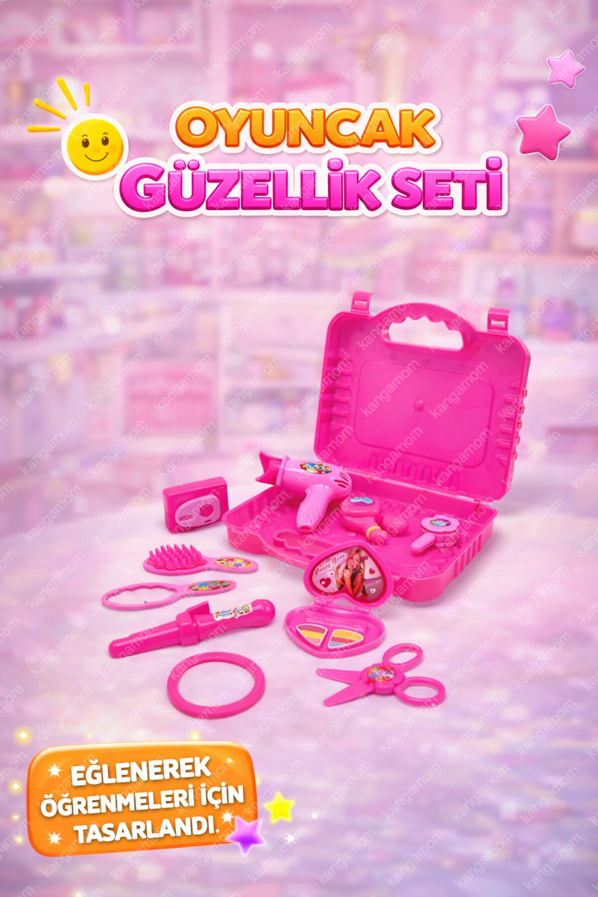 Heroes Çantalı Güzellik Seti - Çocuklar Için Eğitici Öğretici