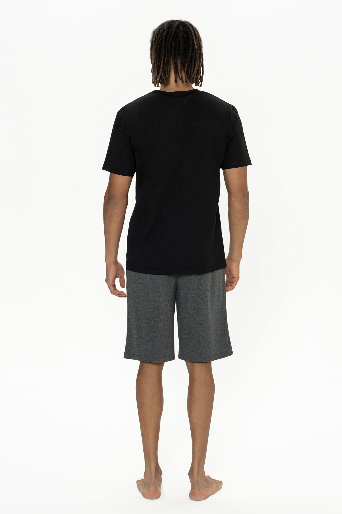 ست پیژامه و لباس خواب مردانه یقه گرد | یو اس پولو U.S. Polo Assn. TYC3D280956E9964595DB4707 TR - تصویر 2