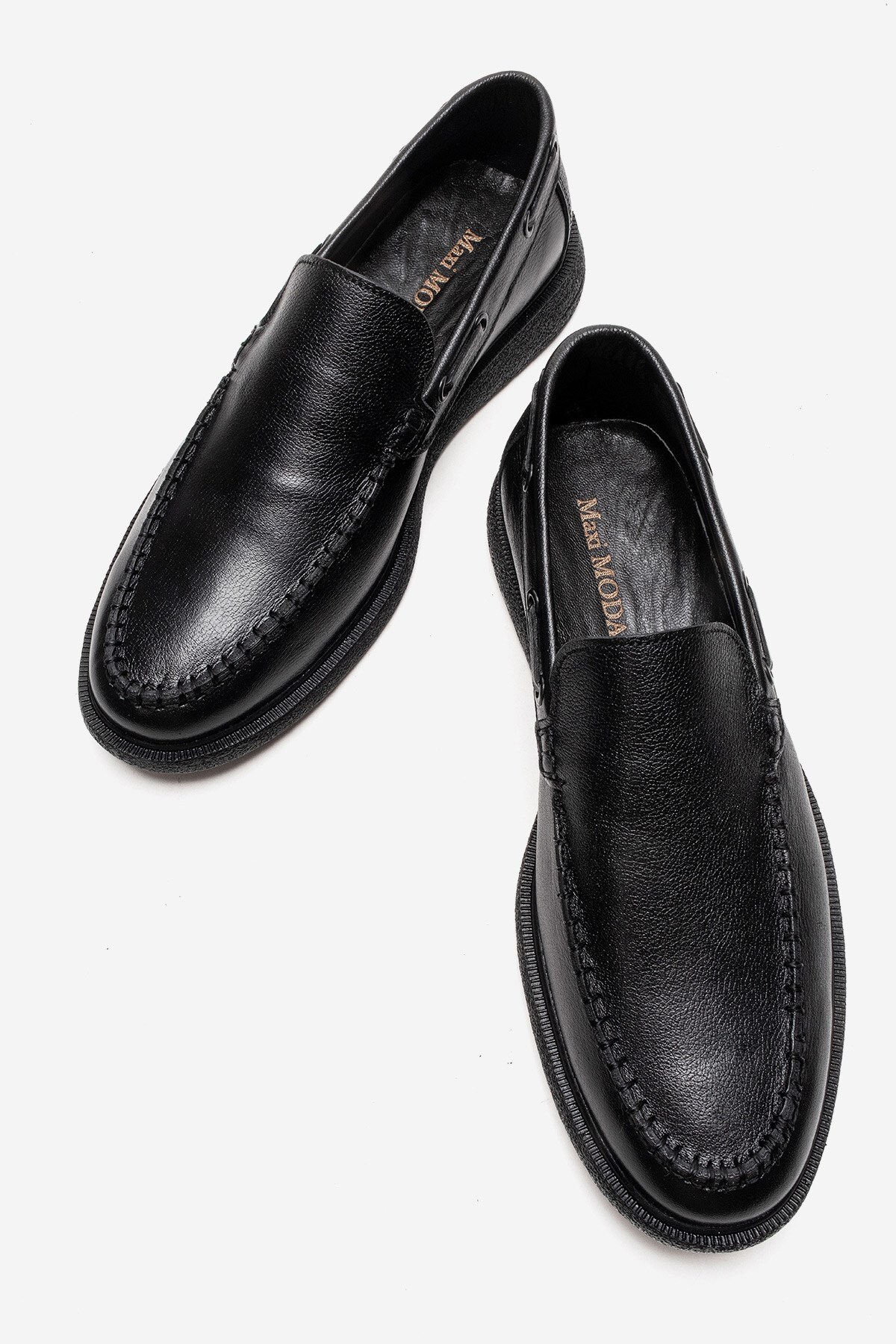 maximoda Hakiki Deri, Gerçek Erkek Loafer Ayakkabı görsel 5
