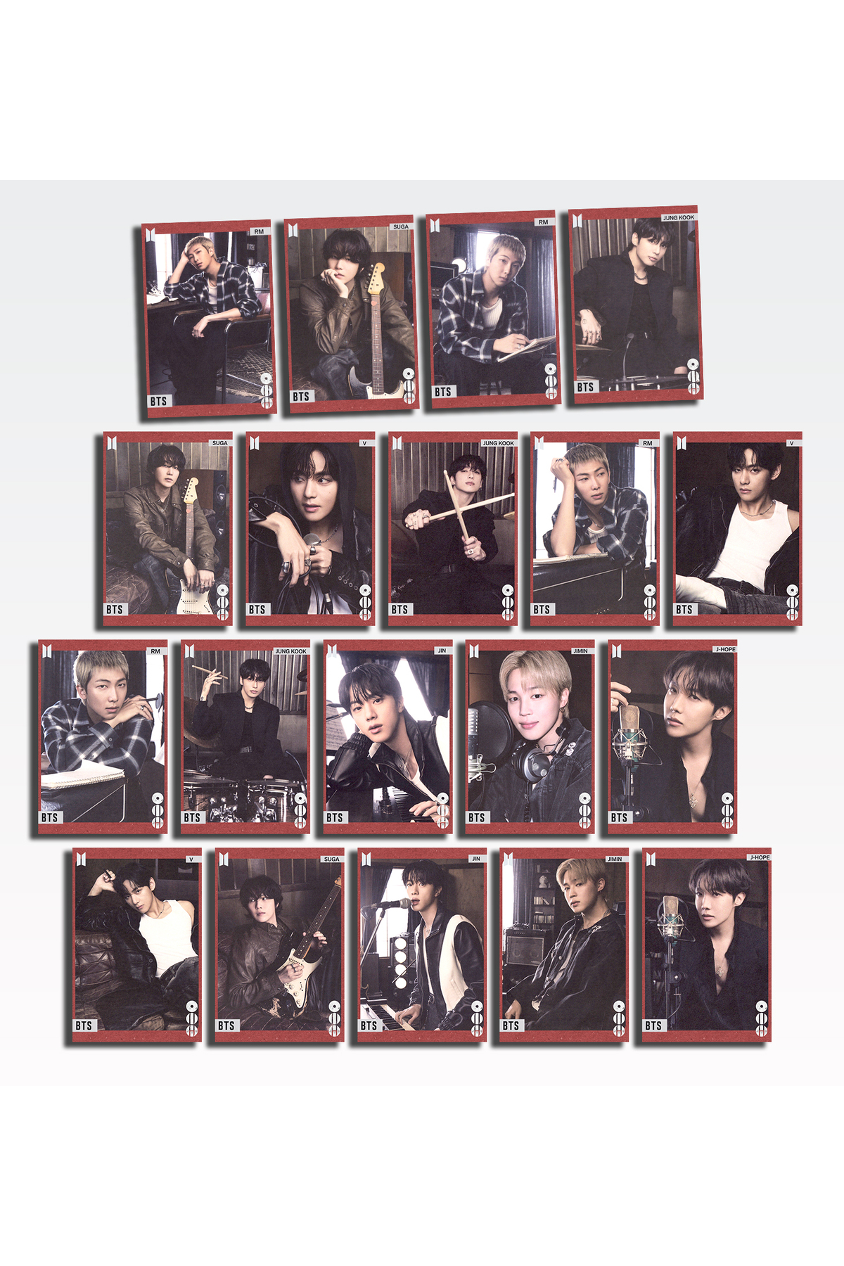 Güneş Kırtasiye BTS Arirang 21 Adet Kpop Fotokart Set - Fiyatı