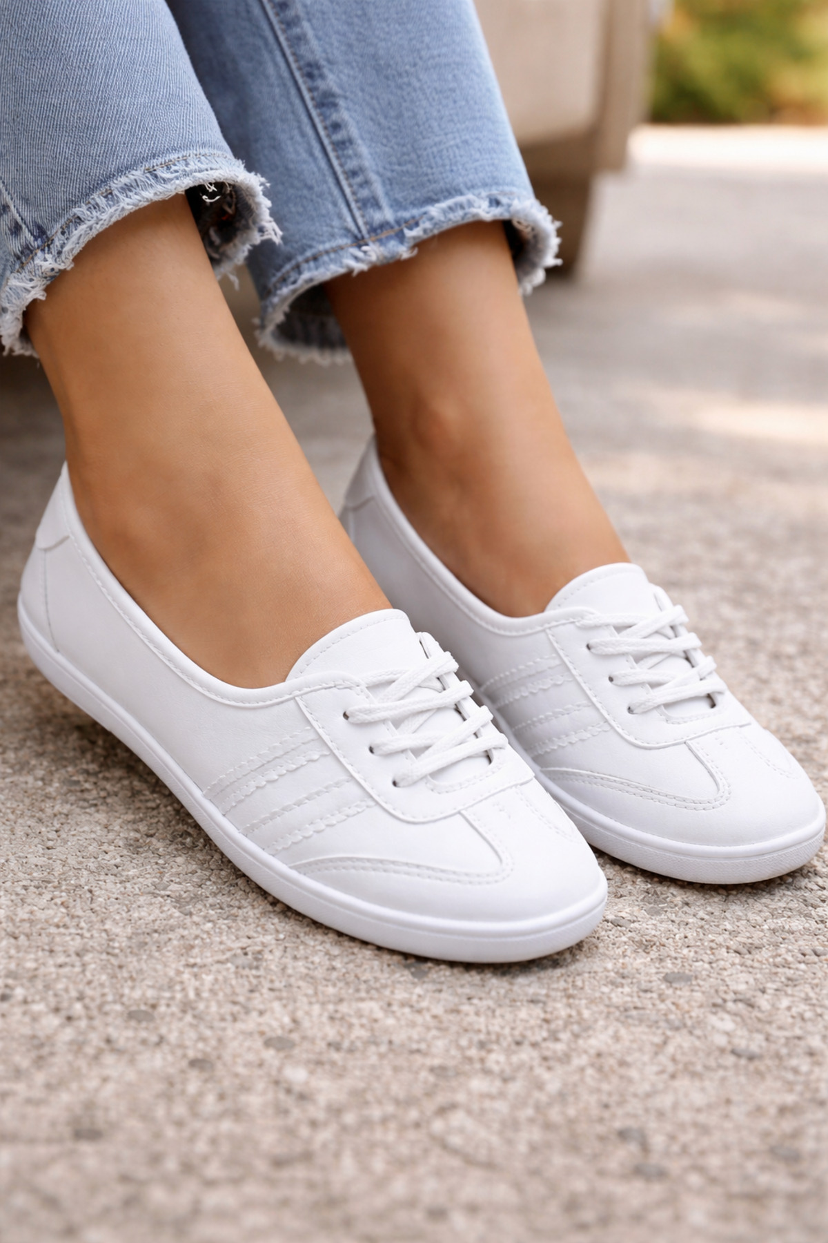 ALTUNTAŞ  Tam Anatomik Spor Babet Günlük Ayakkabı Klasik Ayakkabı Kadın Babet