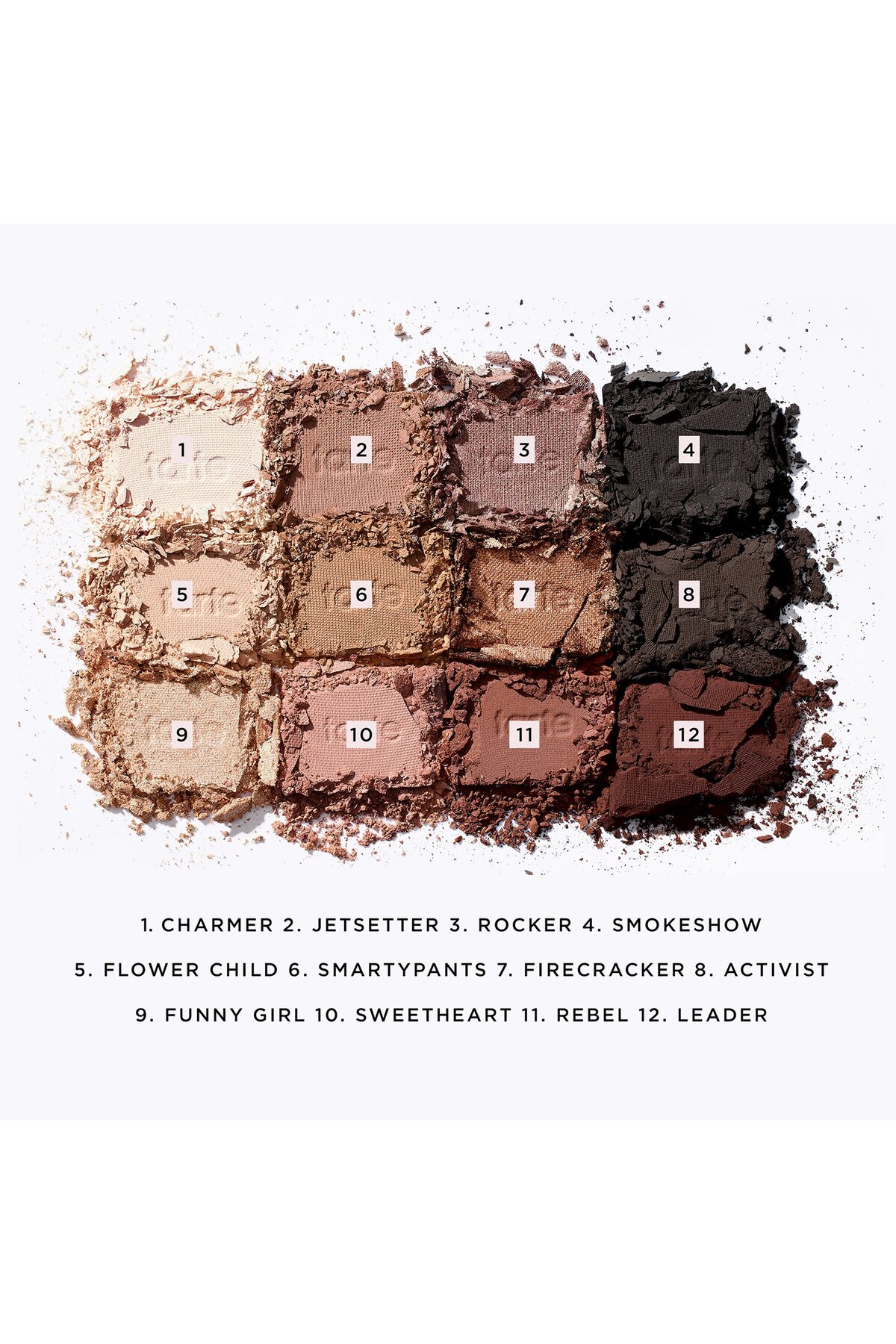 Tarteletteın Bloom Clay Palette - Göz Farı Paleti — 12 x 1,3g — تصویر 2 از 4