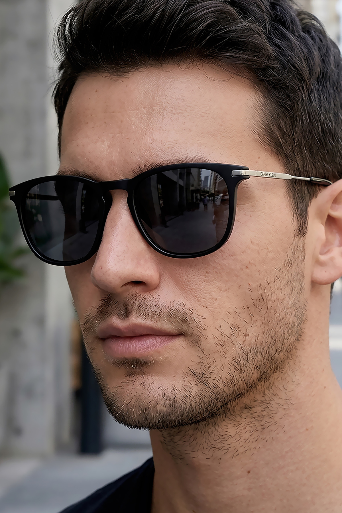 Daniel Klein  Polarize - UV400 Korumalı Siyah Renk Orijinal Erkek Güneş Gözlüğü 49 Ekartman DKG6290C1