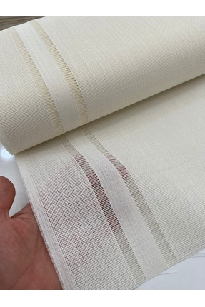 etuval kendinden Ajurlu Linen Kumaş (krem) (100x55cm)