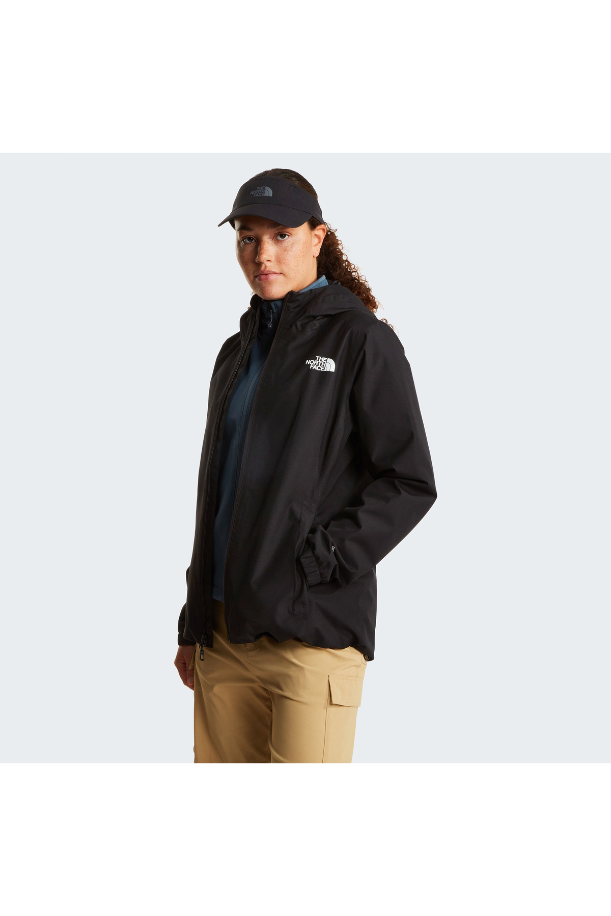 THE NORTH FACE NF0A8G12JK31-W QUEST JACKET Siyah Kadın Spor Ceket görsel 4