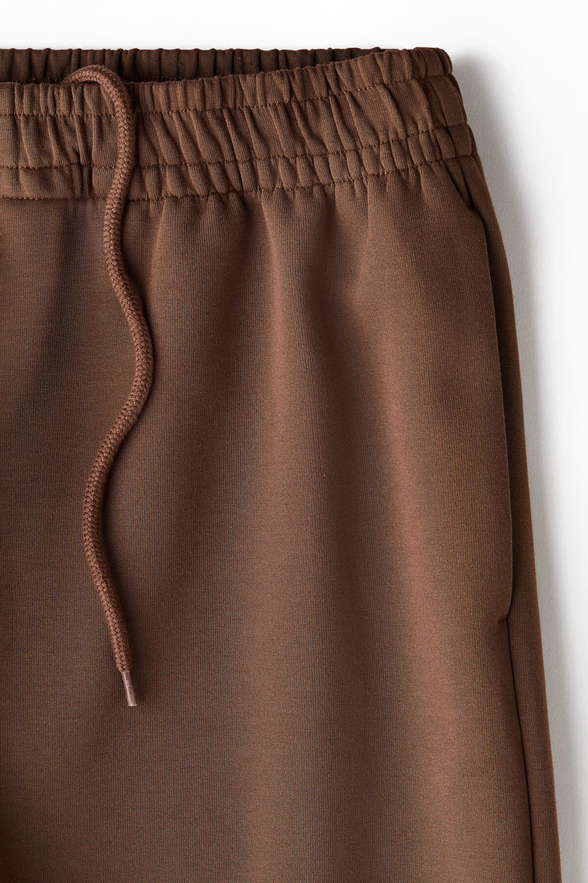 H&M İnterlok Şort Relaxed Fit görsel 8
