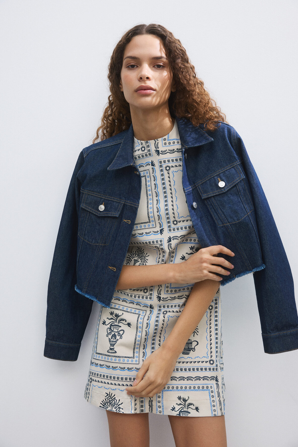 H&M  Sırtı Açık Gabardin Elbise - Görsel 2