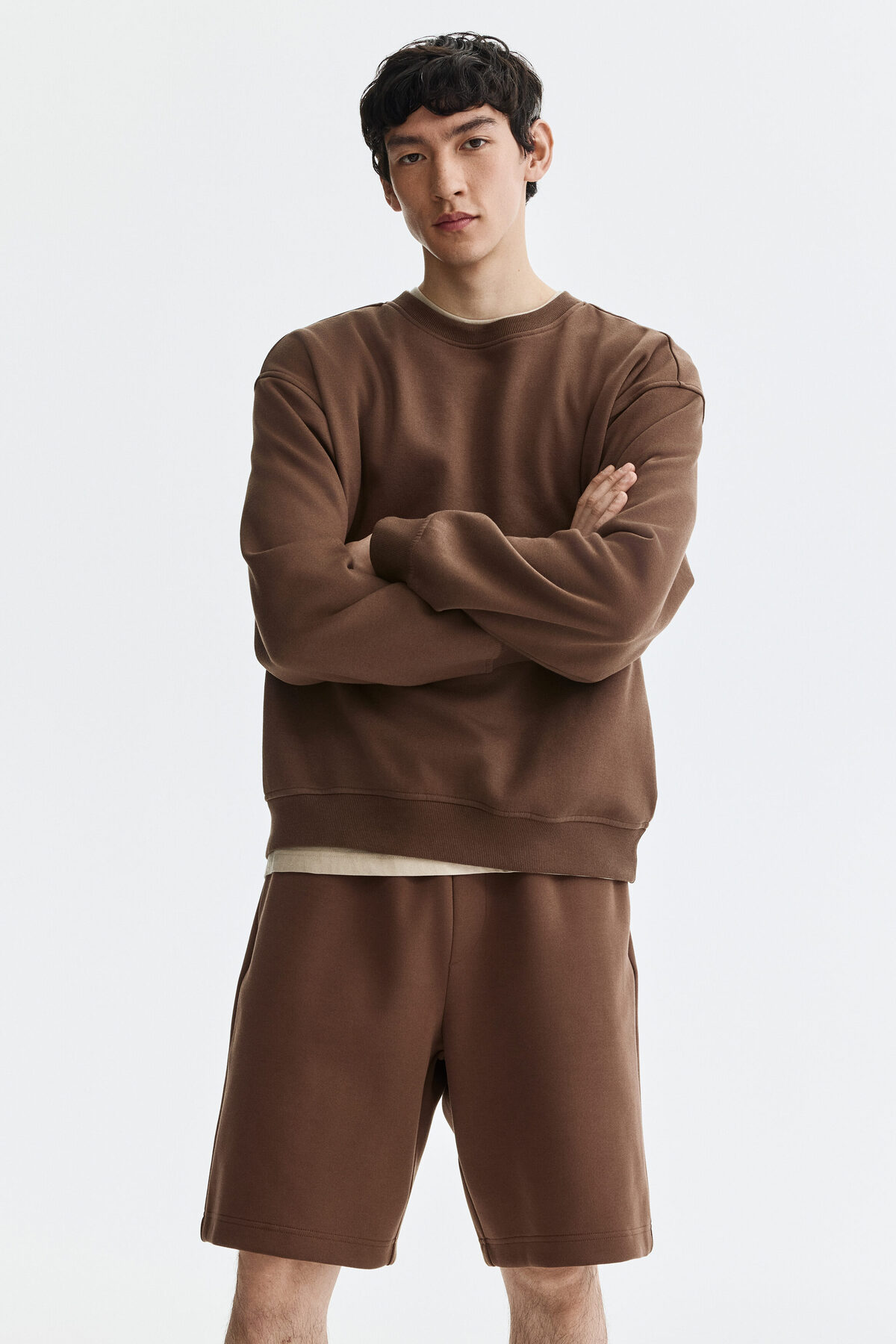 H&M İnterlok Şort Relaxed Fit