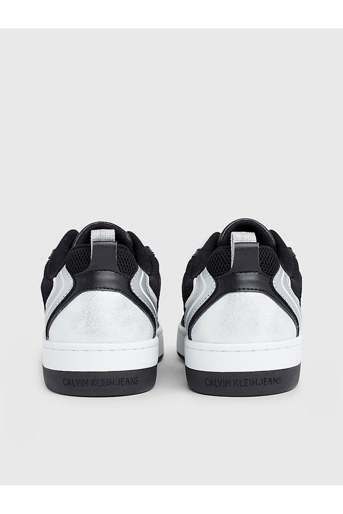 Calvin Klein  Siyah Kadın Deri Sneaker YW0YW013860GN - Görsel 4