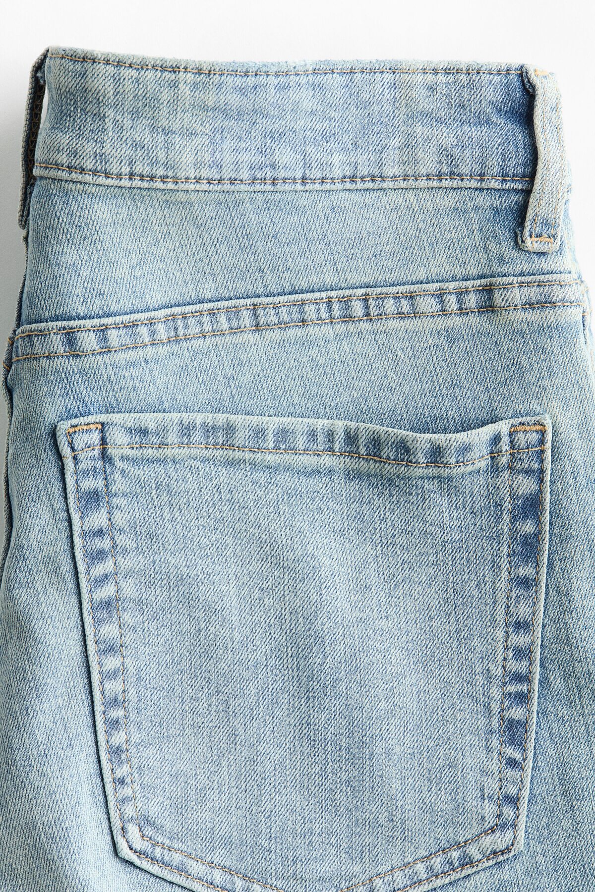 H&M Flared Regular Waist Ankle Jeans görsel 7