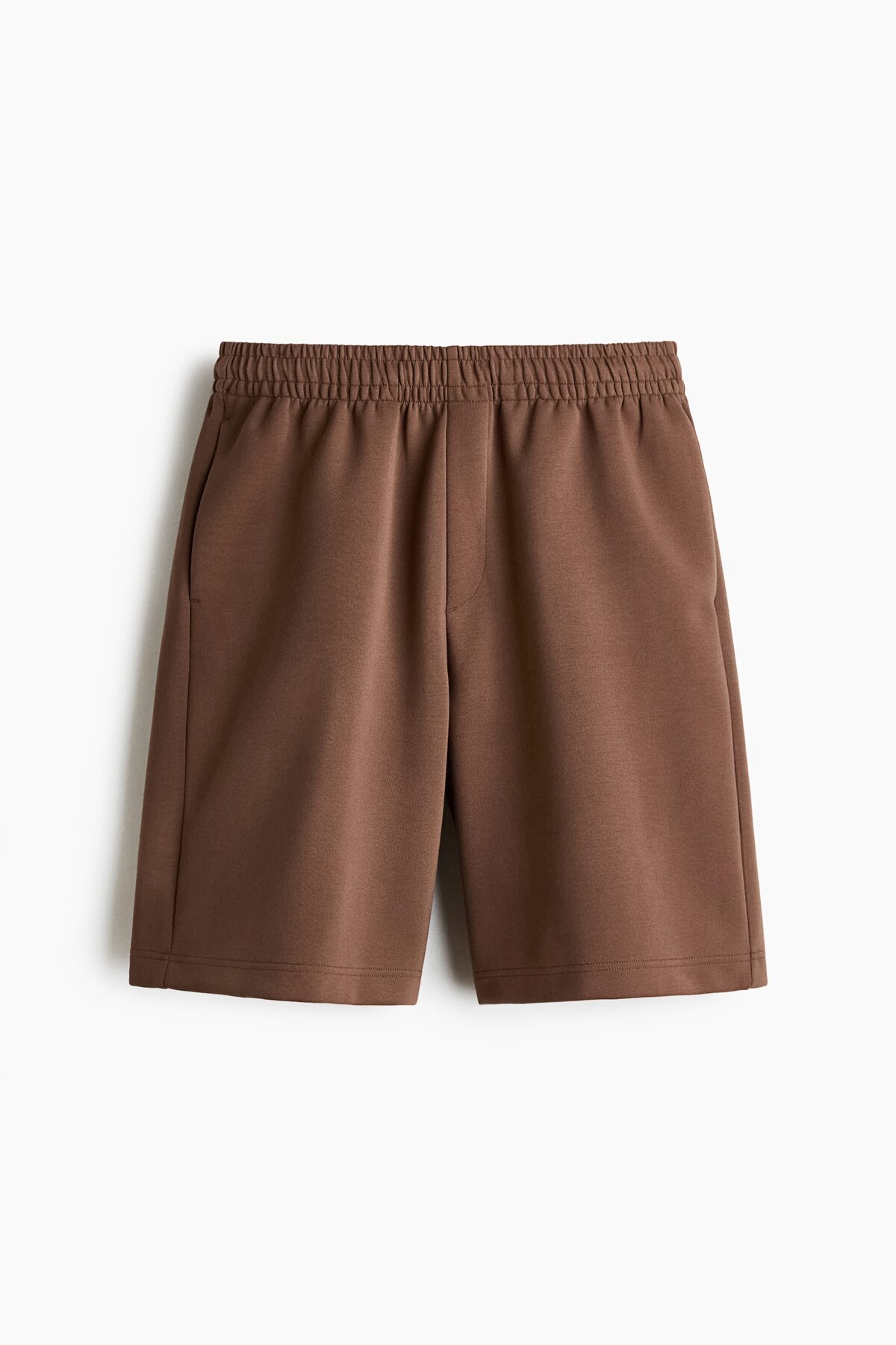 H&M İnterlok Şort Relaxed Fit görsel 3