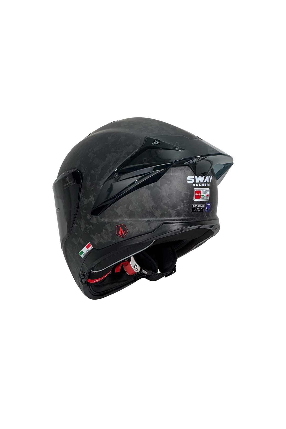 Sway FULL FACE 861 FORGET CARBON KASK - Fiyatı