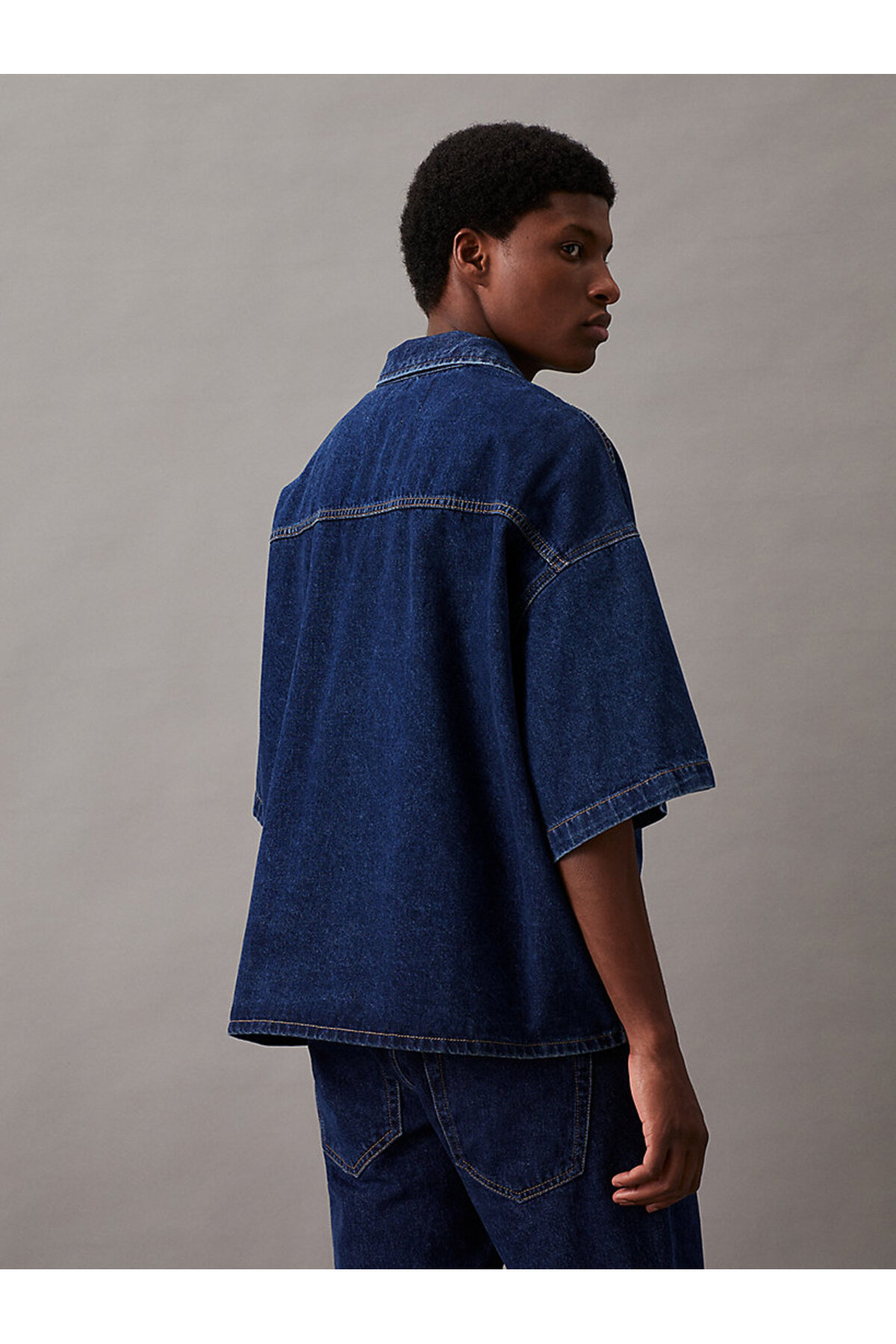 Calvin Klein  Jeans Normal Erkek Denim Gömlek J30J3248681BJ - Görsel 2