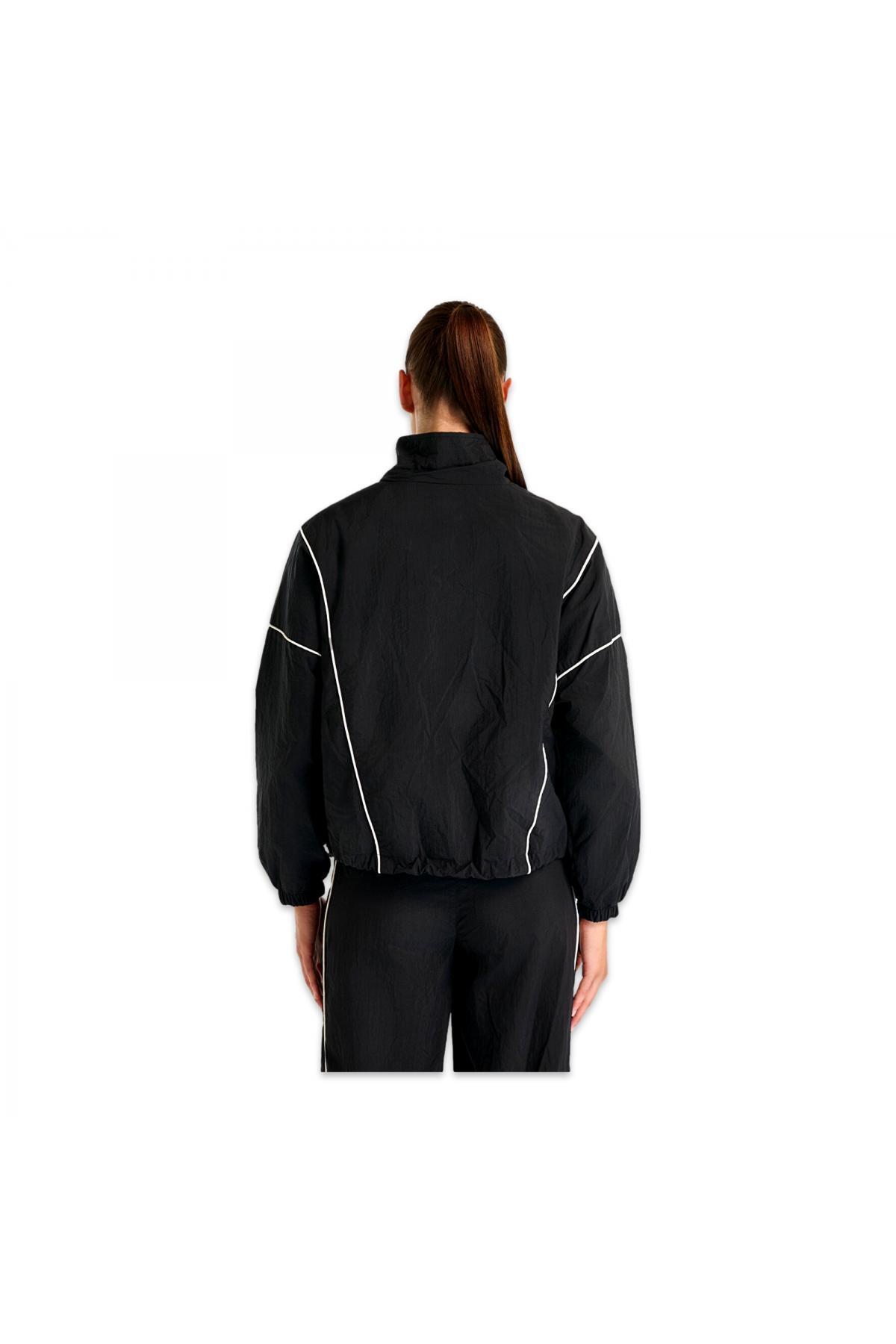 New Balance Wnj3542 Nb Lifestyle Women Jacket Siyah Kadın Ceket görsel 3
