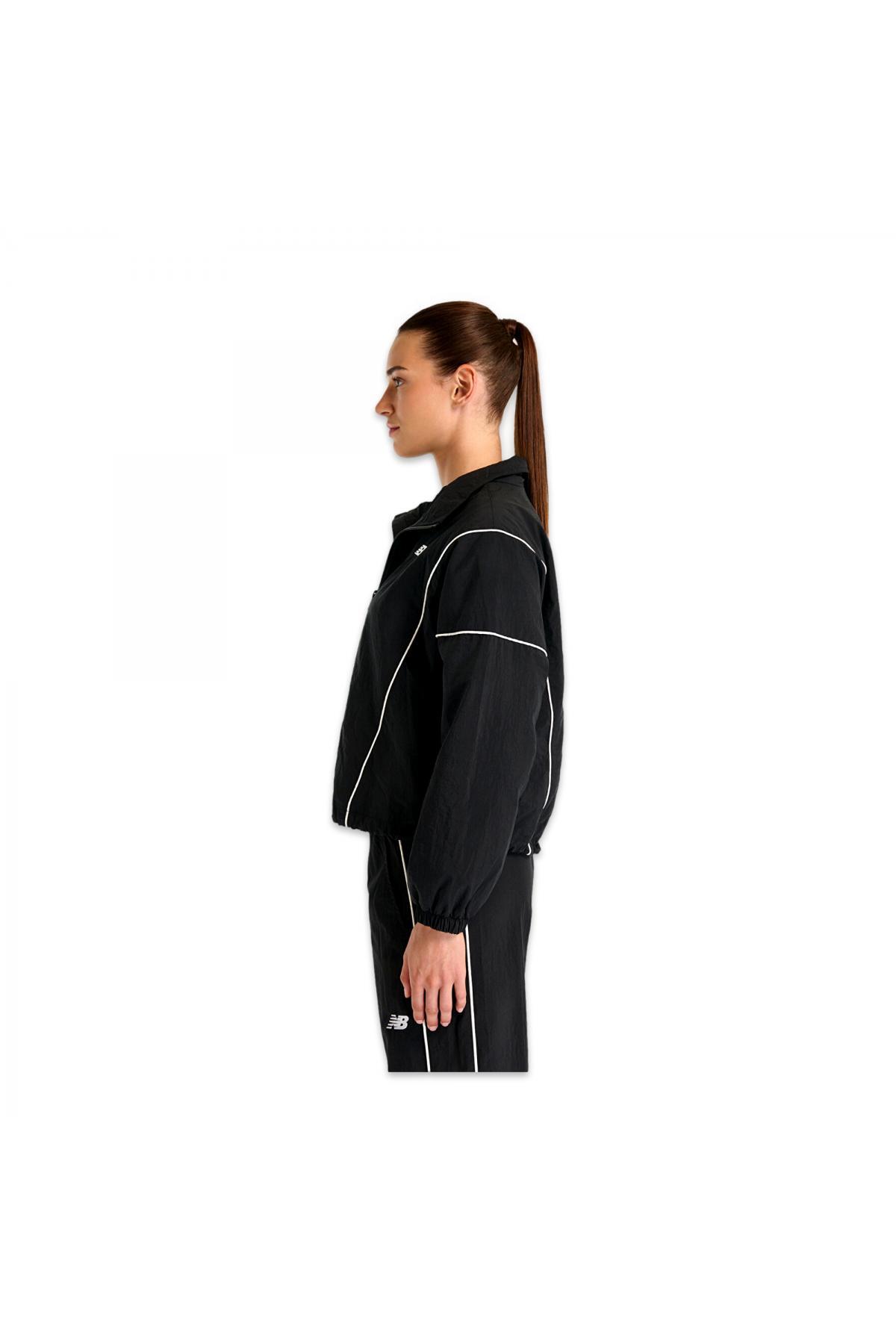 New Balance Wnj3542 Nb Lifestyle Women Jacket Siyah Kadın Ceket görsel 2