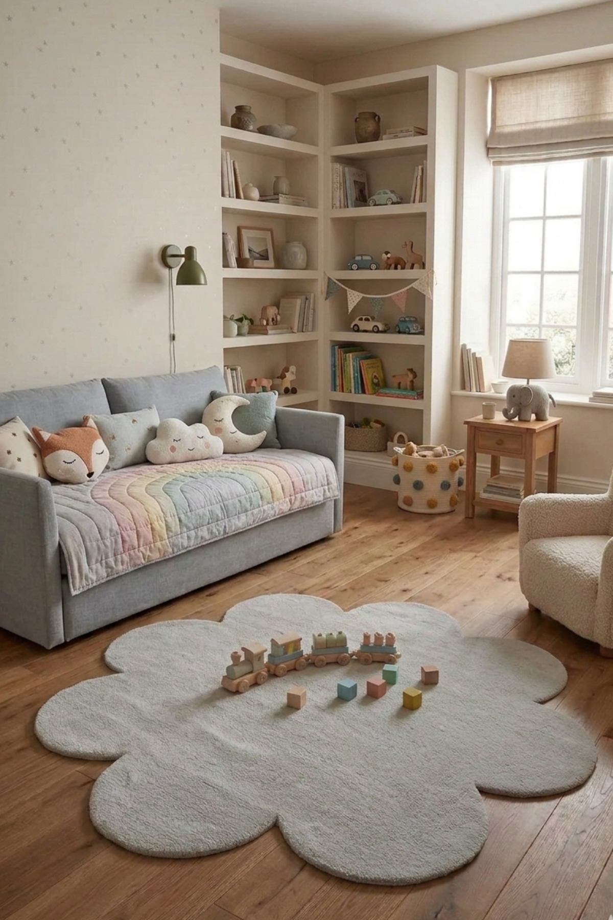 Daisy Mop Bathroom,Nursery,Bedroom |Anti-Slip Base,Soft,Washable