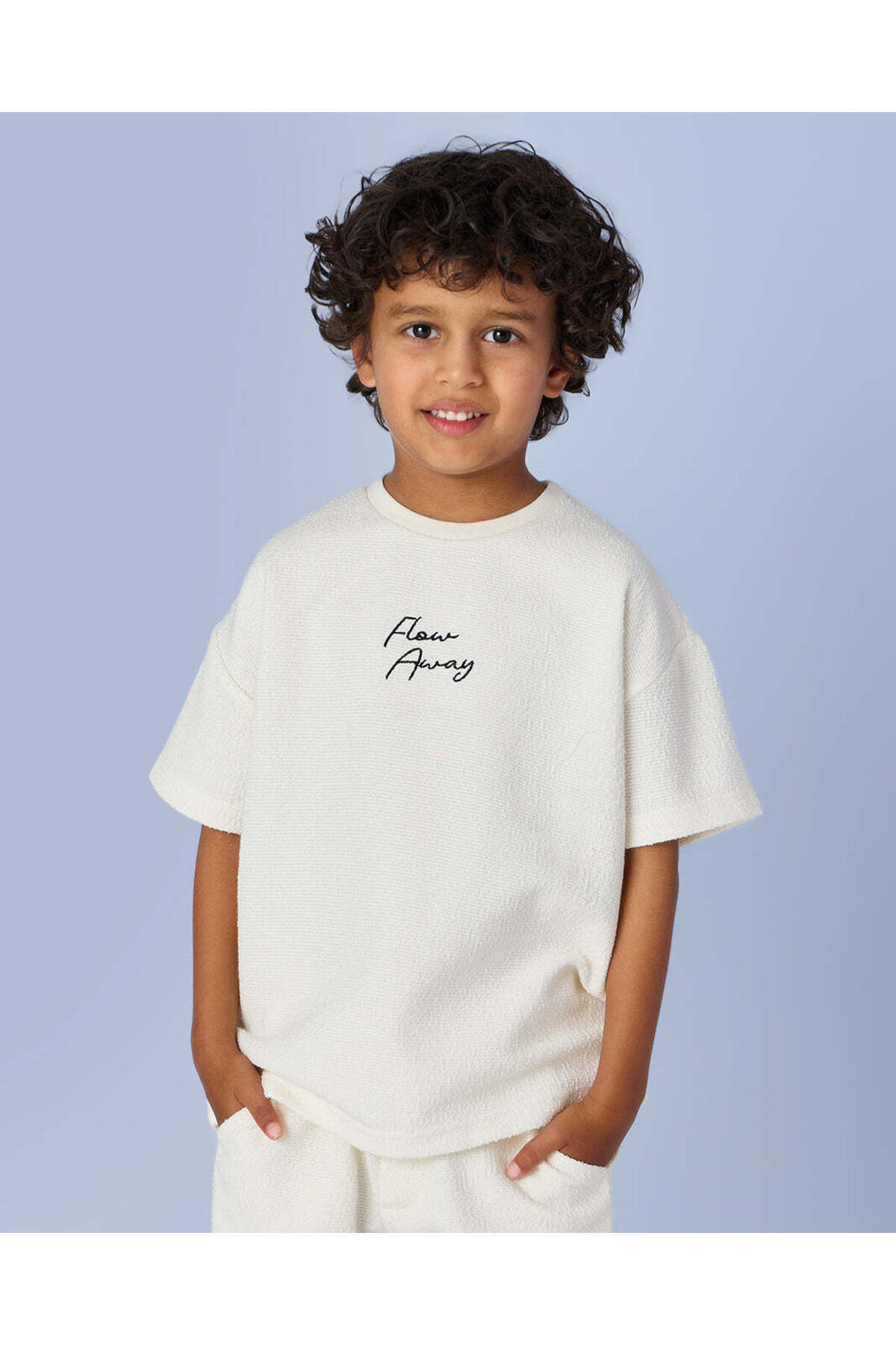 REDTAG Boys White Printed T-Shirt