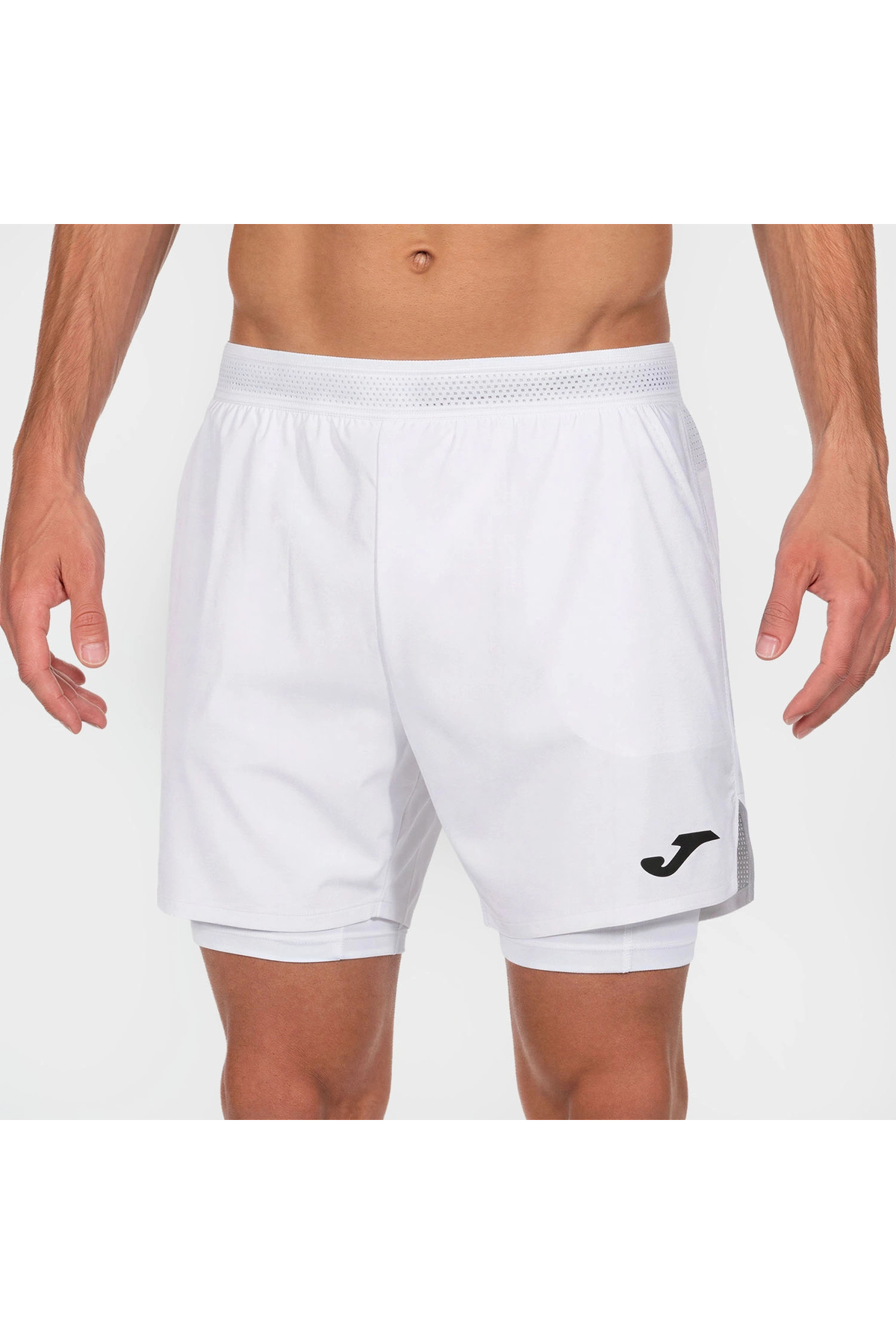شلوارک لگ مردانه Smaash سفید 104441.200 جوما شلوارک برمودا Joma