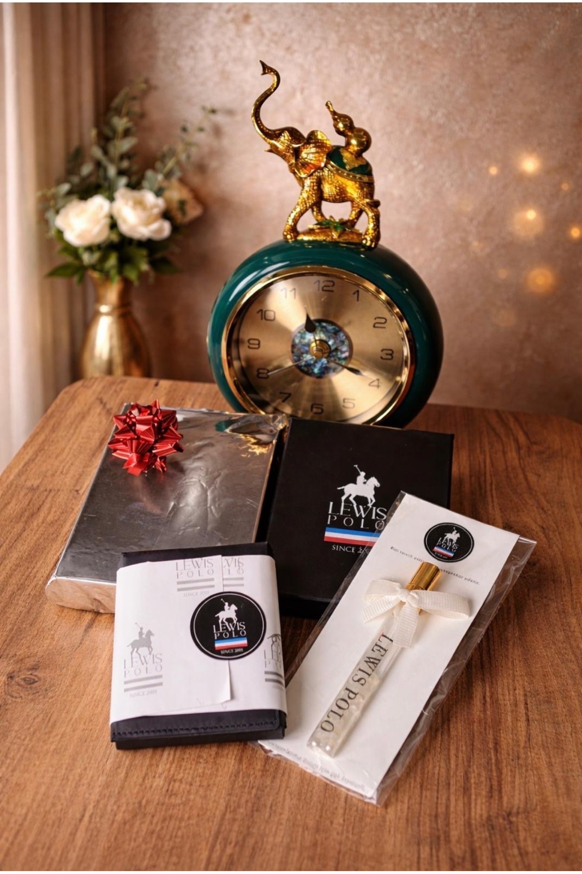 LEWİS POLO  Viral Hakiki Deri Bol Kartlıklı Kullanışlı SİYAH unisex Cüzdanı - Görsel 6