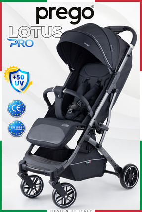 Prego Lotus Pro Kabin Boy Bebek Arabası - Tek Elle Katlanır -Hafif -UV Tentel...