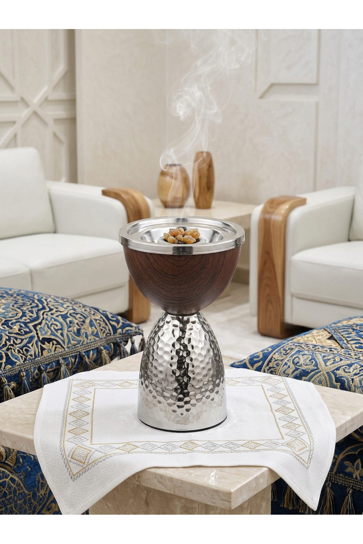 MODY Elegant Metal Incense Burner/Bakhoor Burner Heat-Resistant