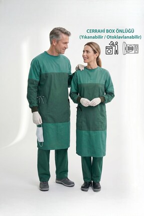 Nur Medikal Giyim Unisex Ameliyathane Cerrahi Doktor Hemşire Box Önlüğü Yıkan...